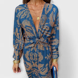 Milada - Robe Élégante à Manches Longues