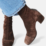 Wiktoria - Chaussures à talons avec bout carré