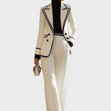 Hildegarda – ensemble de costume à double boutonnage