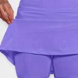 Elżbieta - Shorts taille haute avec jupe