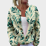Francisca – Cardigan fleuri d'automne