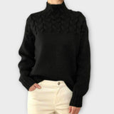 Eva - Pull femme avec motif en relief