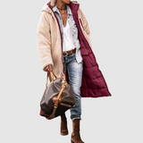 Laura - Manteau d'hiver réversible