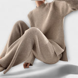 Albertina – Ensemble Cosy en 2 pièces en maille côtelée