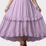 Katia - Robe Maxi avec Halter et Volants