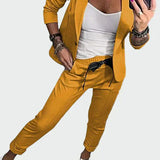 Ella - Ensemble féminin décontracté avec pantalon et blazer