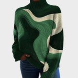 Eva - Pull artistique en tricot