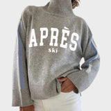 Sílvia - Pull artistique en tricot