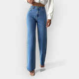 Mia - Jeans haute taille à coupe large confortable