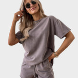 Ensemble décontracté avec T-shirt et Pantalons Jogger