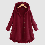 Zuzana - Manteau matelassé avec capuche et boutons