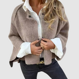 Jasmína - Manteau avec décolleté décontracté