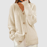 Elżbieta - Pull à motif tressé