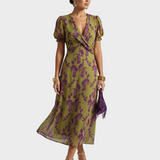 Natalia - Robe Midi Fleurie