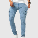 Marino – Pantalon cargo avec élasthanne