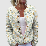 Josefína - Cardigan à motif floral