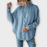 Elysian - Pull tissé avec motif en torsades