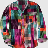 Joel - Chemise à manches longues avec imprimé