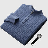 Libuše - Pull col polo en cachemire Deneb
