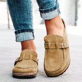 Julie - Mocassins orthopédiques pour femmes avec une fermeture décorative