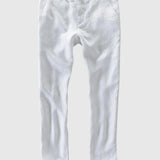 Libuše – Pantalons en lin Mykonos