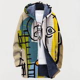 Veste avec motif abstrait