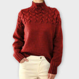 Eva - Pull femme avec motif en relief