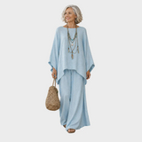 Beata - Ensemble Élégant de Vêtements en Lin en Deux Pièces