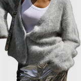Federica | Cardigan en Mélange de Cachemire Doux