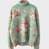 Margarida - Pull artistique en tricot