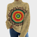 Teresa - Pull artistique en tricot