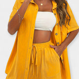 Marie - Ensemble de chemise et de shorts