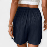Nina - Shorts Stylés avec Pli Avant