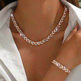 Aurora™ | Ensemble artisanal de collier et bracelet