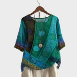 Valerie - Top boho coloré