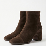 Alma – Bottines en daim à talon
