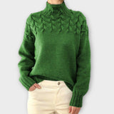 Eva - Pull femme avec motif en relief