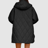 Kristýna - Manteau d'hiver surdimensionné avec capuche