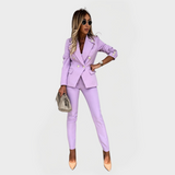 Nikola - Costume élégant pour femme avec blazer