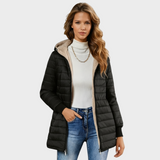 Michèle - Manteau long, imperméable et élégant