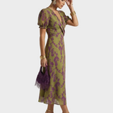 Natalia - Robe Midi Fleurie