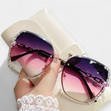 Lunettes de femme avec effet dégradé