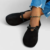 Ysavriann - Mocassins Orthopédiques en Daim