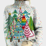 Sara - Pull artistique en tricot