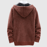 Mojmír – Manteau tissé avec capuche