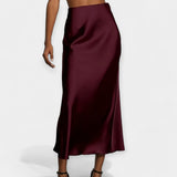 Marie - Jupe midi haute et élégante
