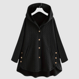 Zuzana - Manteau matelassé avec capuche et boutons