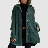 Stella - Veste en velours confortable avec capuche