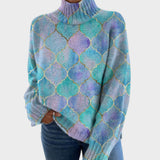 Dalila - Pull en tricot artistique