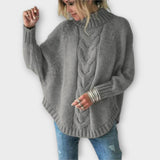 Elysian - Pull tissé avec motif en torsades